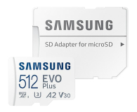 SAMSUNG EVO Plus microSD 512GB z adapterem 160MB/s - 1237161 - zdjęcie 3